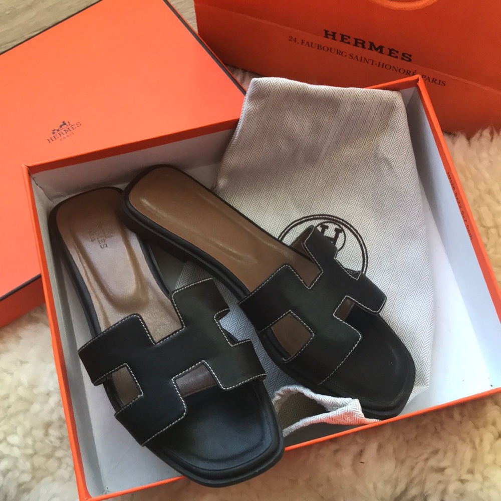 Hermes Oran Sandals